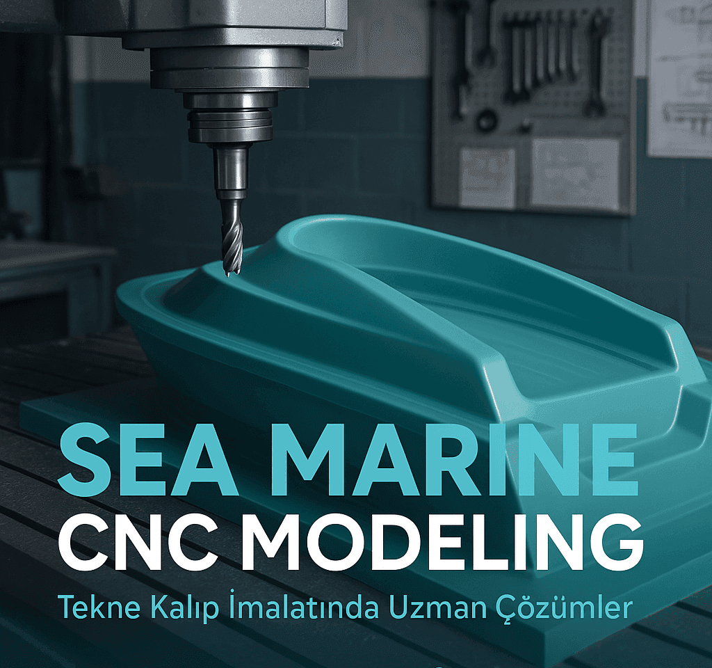SEA MARINE CNC MAST 2025 makes a difference with 5 Axis Technology in Izmir